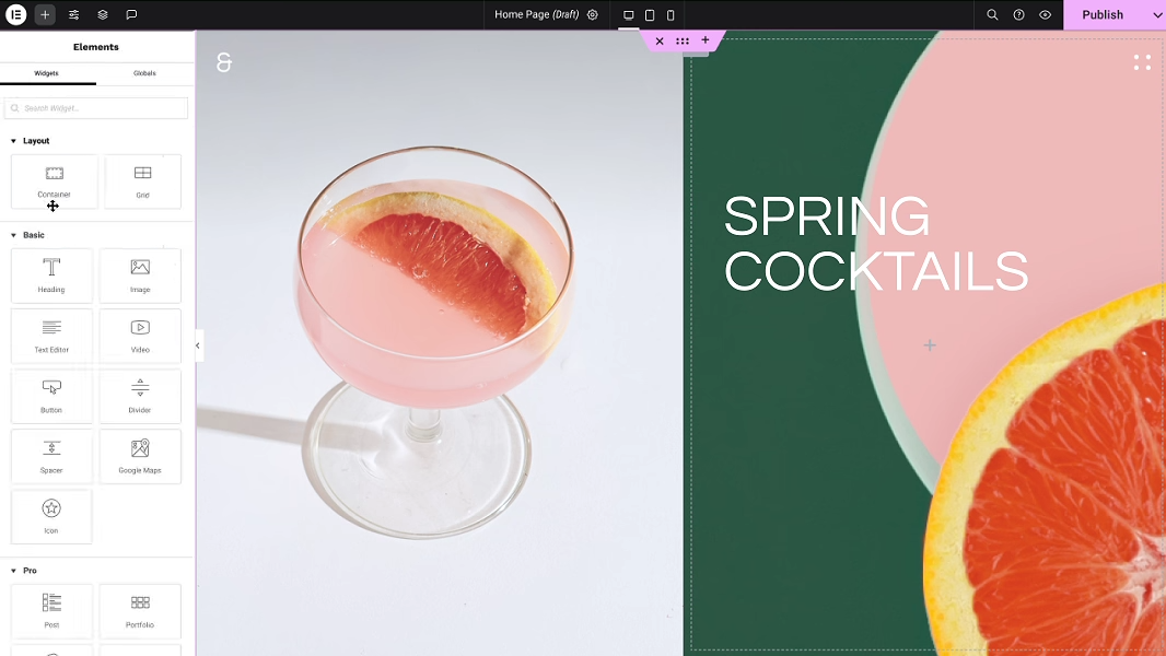 Build Website With Elementor